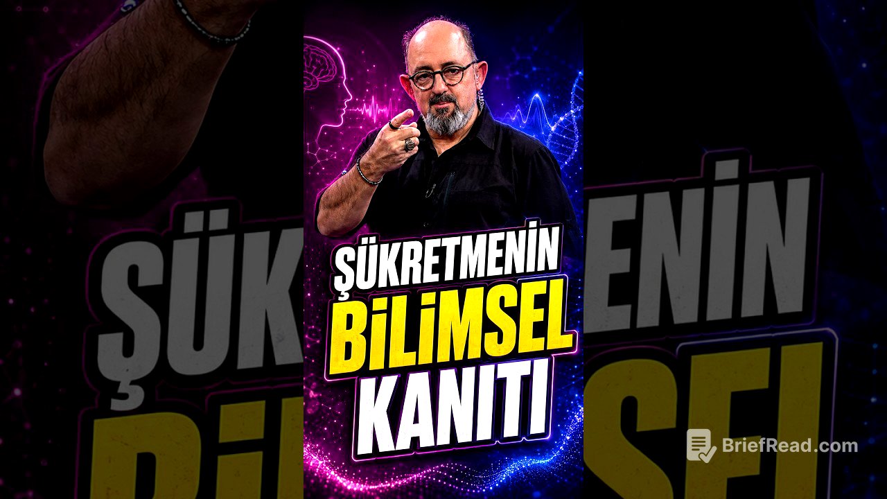 Şükretmek Beyninizi ve Vücudunuzu Böyle Değiştiriyor! #shots #sinancanan #sinancananileaçıkbeyin