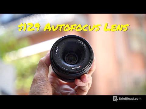 7Artisans 27mm F2.8 AF for $129