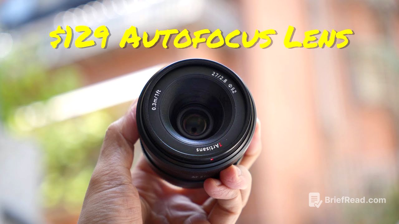 7Artisans 27mm F2.8 AF for $129