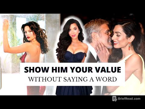 How to Show a Man Your Value without Saying A Single Word : High Value Woman BluePrint