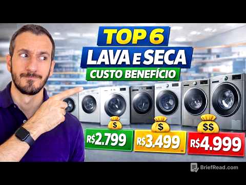 LAVA E SECA Custo Benefício 2026 - As 6 melhores Lava e Seca para Comprar 2026 Máquina Lava e Seca