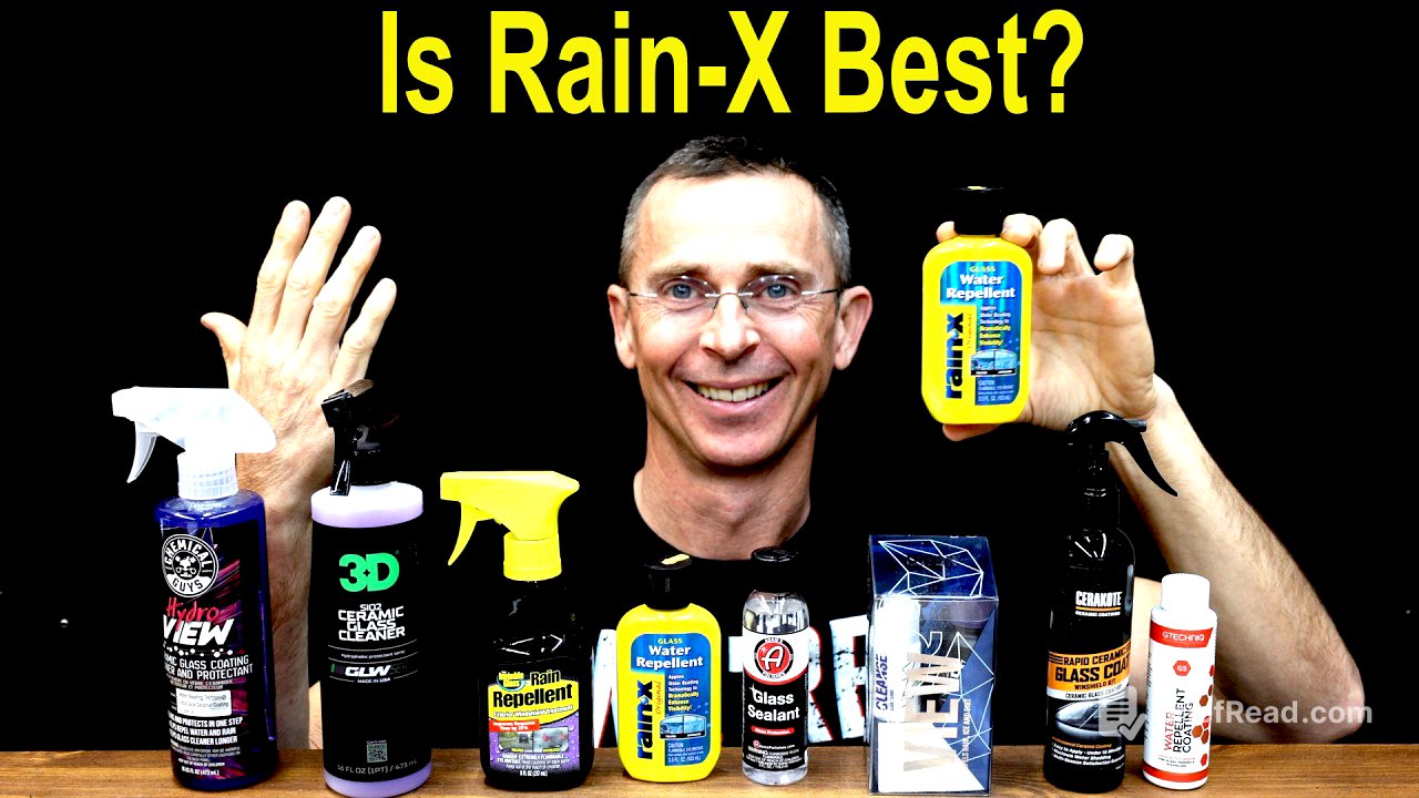 Best Windshield Rain Repellent? Let's Find Out!