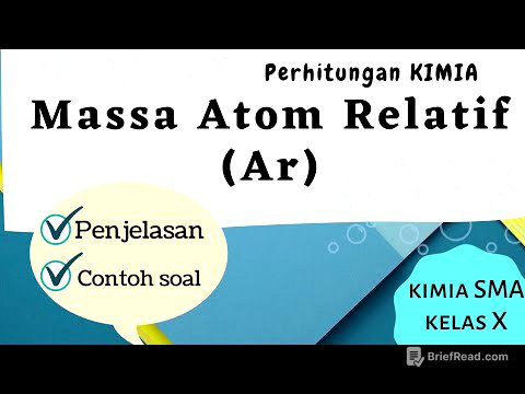 Massa atom relatif (Ar)