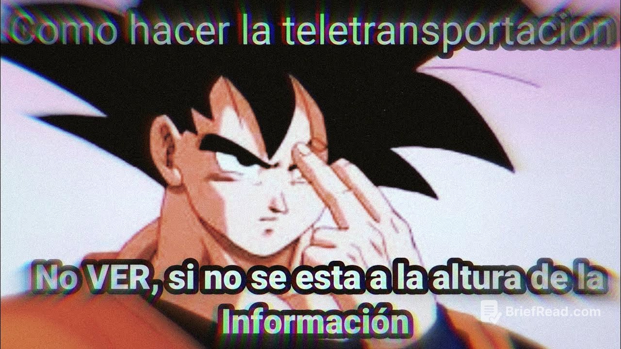 Como hacer La TELETRANSPORTACION|| Introducción 1|| qué se necesita para hacer la TELETRANSPORTACION