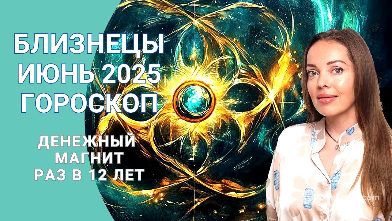 Близнецы - гороскоп на июнь 2025 года. Денежный магнит