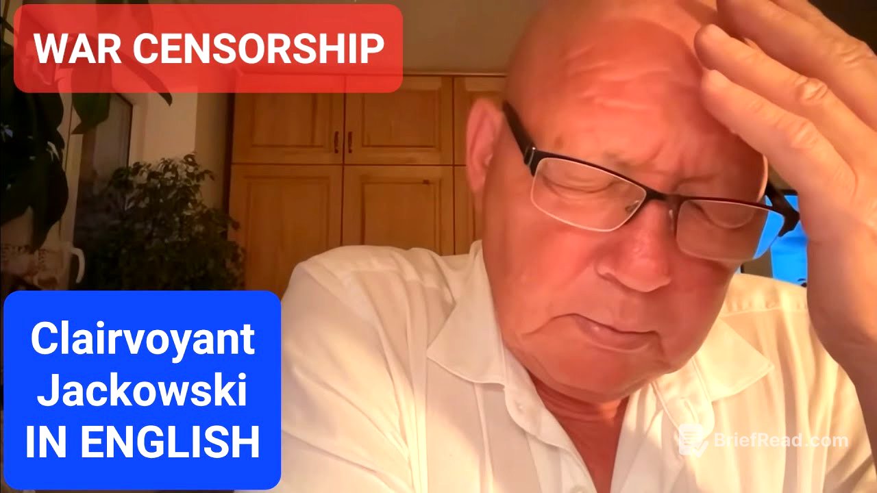 Iran - Poisoning. English CC. Clairvoyant Jackowski's Predictions
