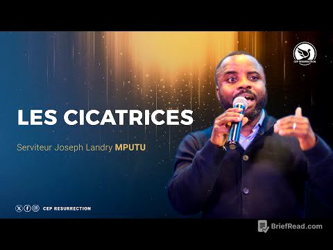 LES CICATRICES - Serviteur Joseph Landry MPUTU