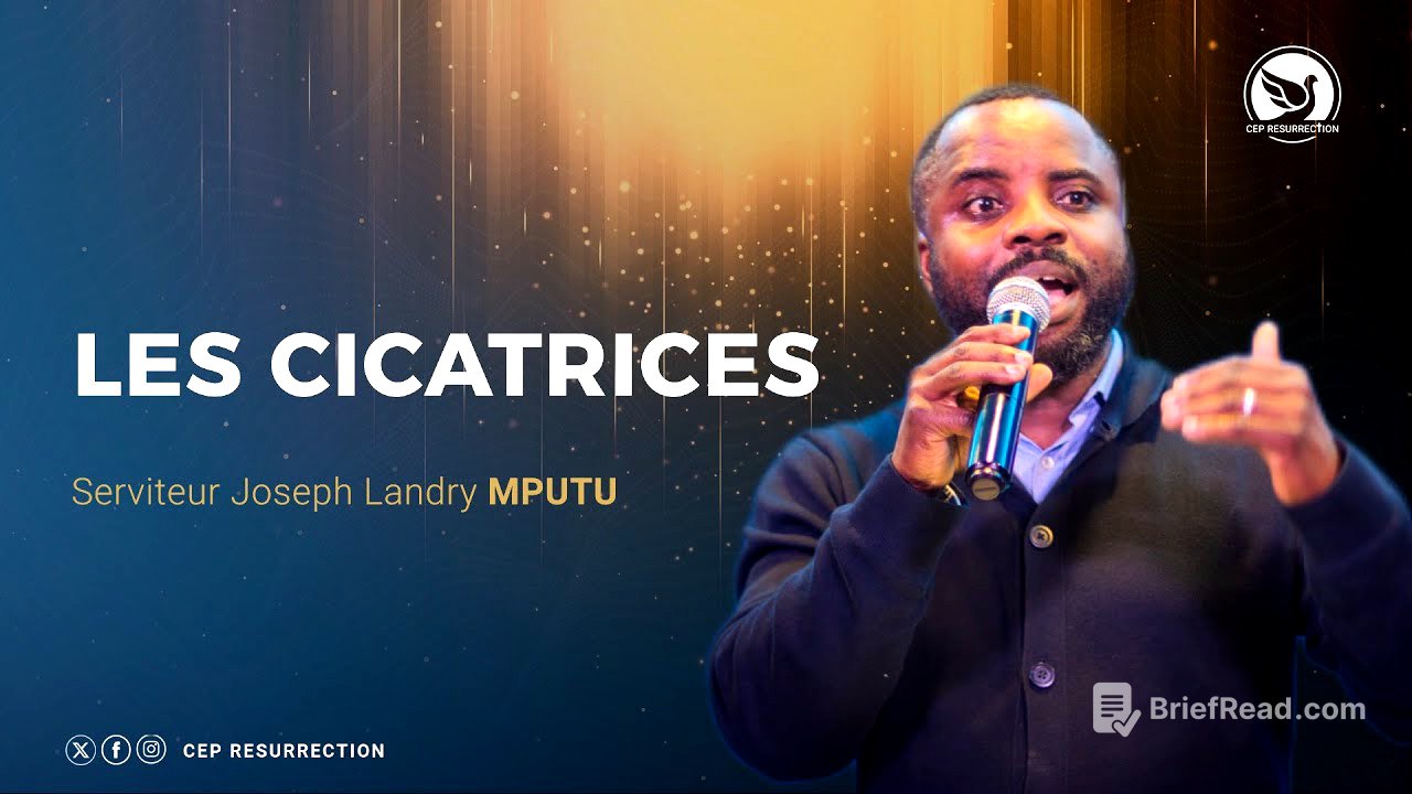 LES CICATRICES - Serviteur Joseph Landry MPUTU