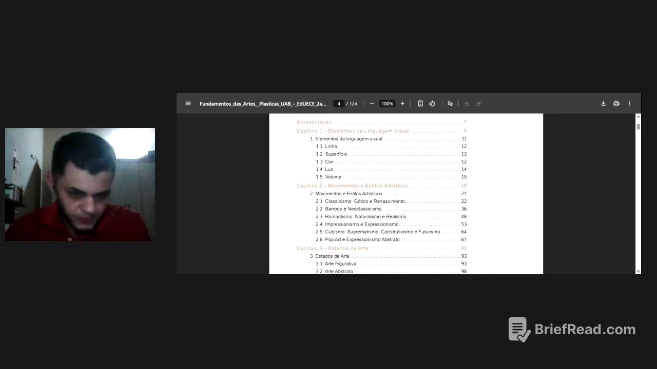 1º. ENCONTRO - Fundamentos das Artes Visuais – Prof. Jeilson | 03/10/2025