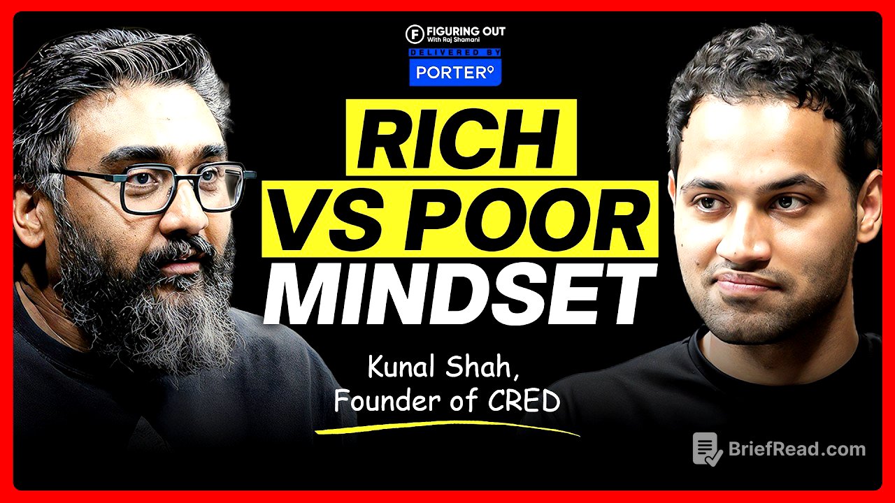 Why the Rich Think Differently: Millionaire Mindset & Wealth Secrets - Kunal Shah |FO389 Raj Shamani