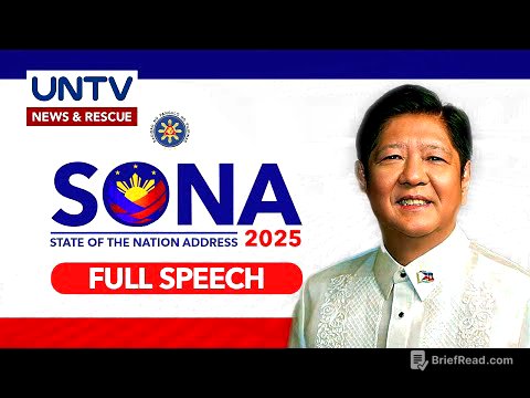 SONA FULL SPEECH: The 4th State of the Nation Address of Pres. Ferdinand Marcos Jr. | July 28, 2025