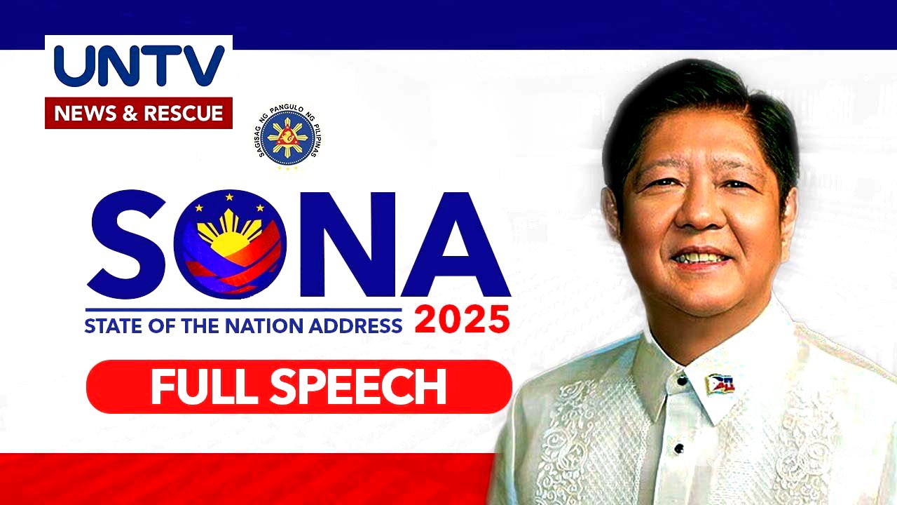 SONA FULL SPEECH: The 4th State of the Nation Address of Pres. Ferdinand Marcos Jr. | July 28, 2025