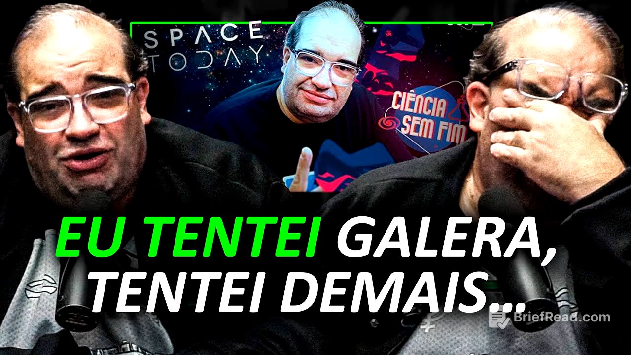 SACANI DESABAFA E SE DESPEDE do PÚBLICO nos ESTÚDIOS FLOW