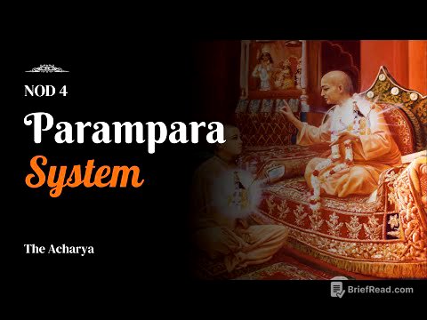Parampara System | NOD 4 | Vrindavan, India | Srila Prabhupada