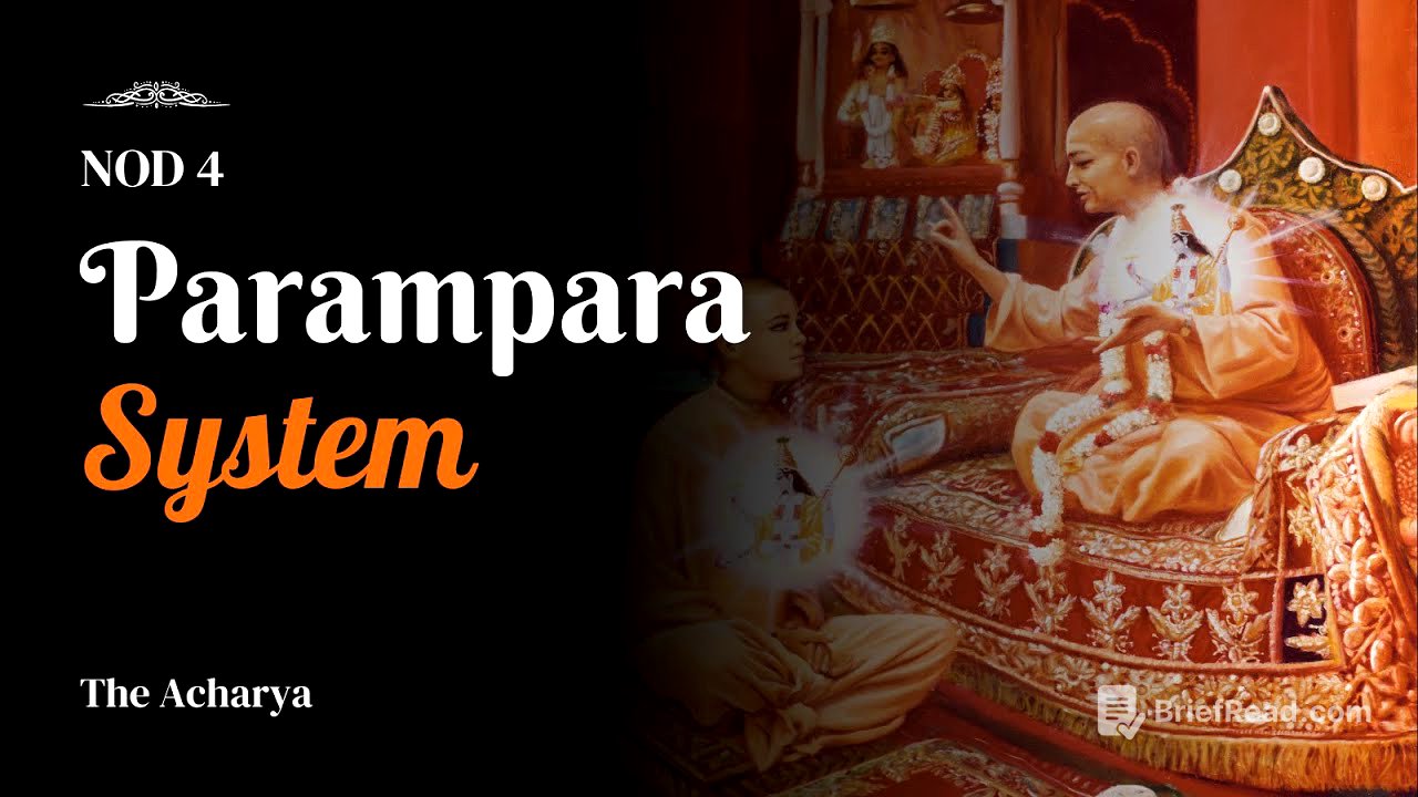 Parampara System | NOD 4 | Vrindavan, India | Srila Prabhupada