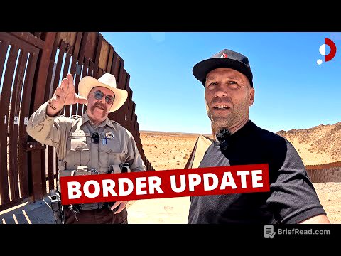 US/Mexico Border With Arizona Sheriff - What’s It Like Now? 🇺🇸🇲🇽