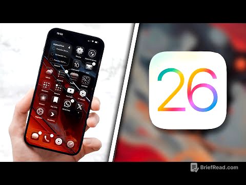 iOS 26 : JE TESTE toutes les ENORMES NOUVEAUTÉS 🔥