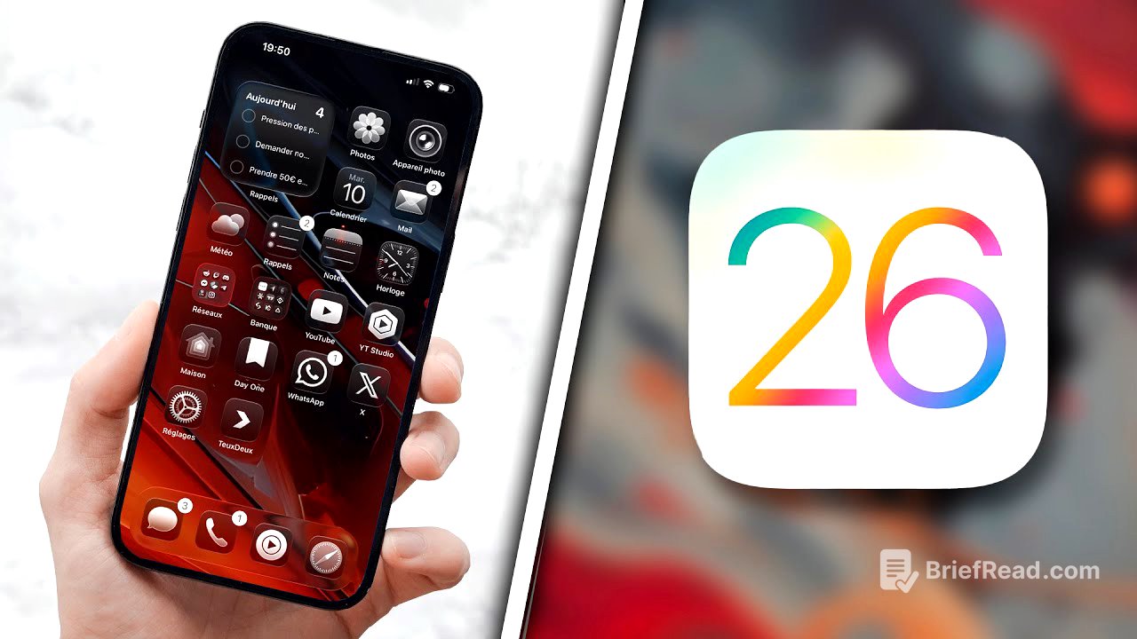 iOS 26 : JE TESTE toutes les ENORMES NOUVEAUTÉS 🔥