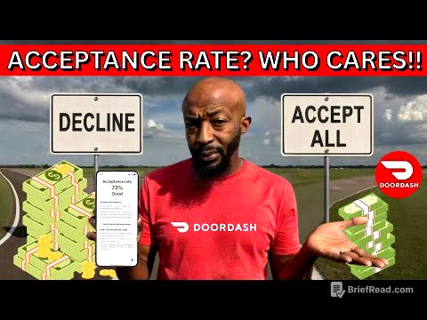 3 Doordash Drivers Who Can Ignore Acceptance Rate—And Still GET PAID