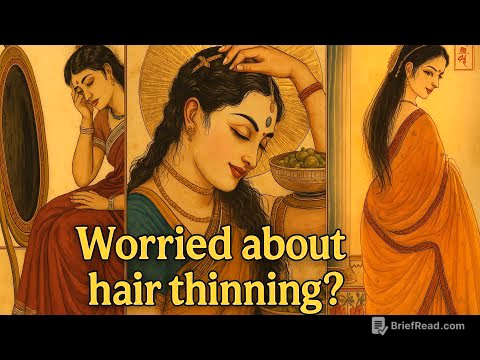 Hair Thinning रुक जाएगा ✋✨ | Crown Chakra Healing + Moonlight Oiling | Ayurvedic Hair Growth Secret 