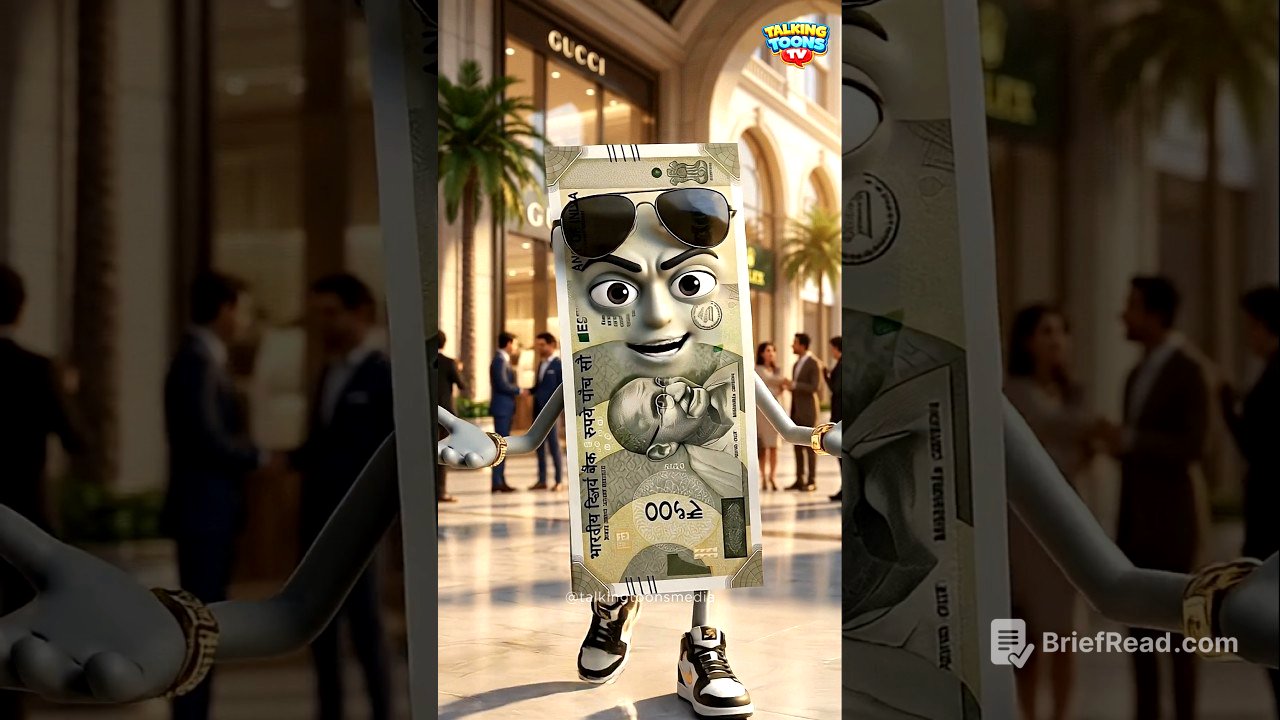 Paise ka asli attitude dekhna hai? ₹10 se ₹500 tak sabka apna swag hai bhidu!#talkingobjects