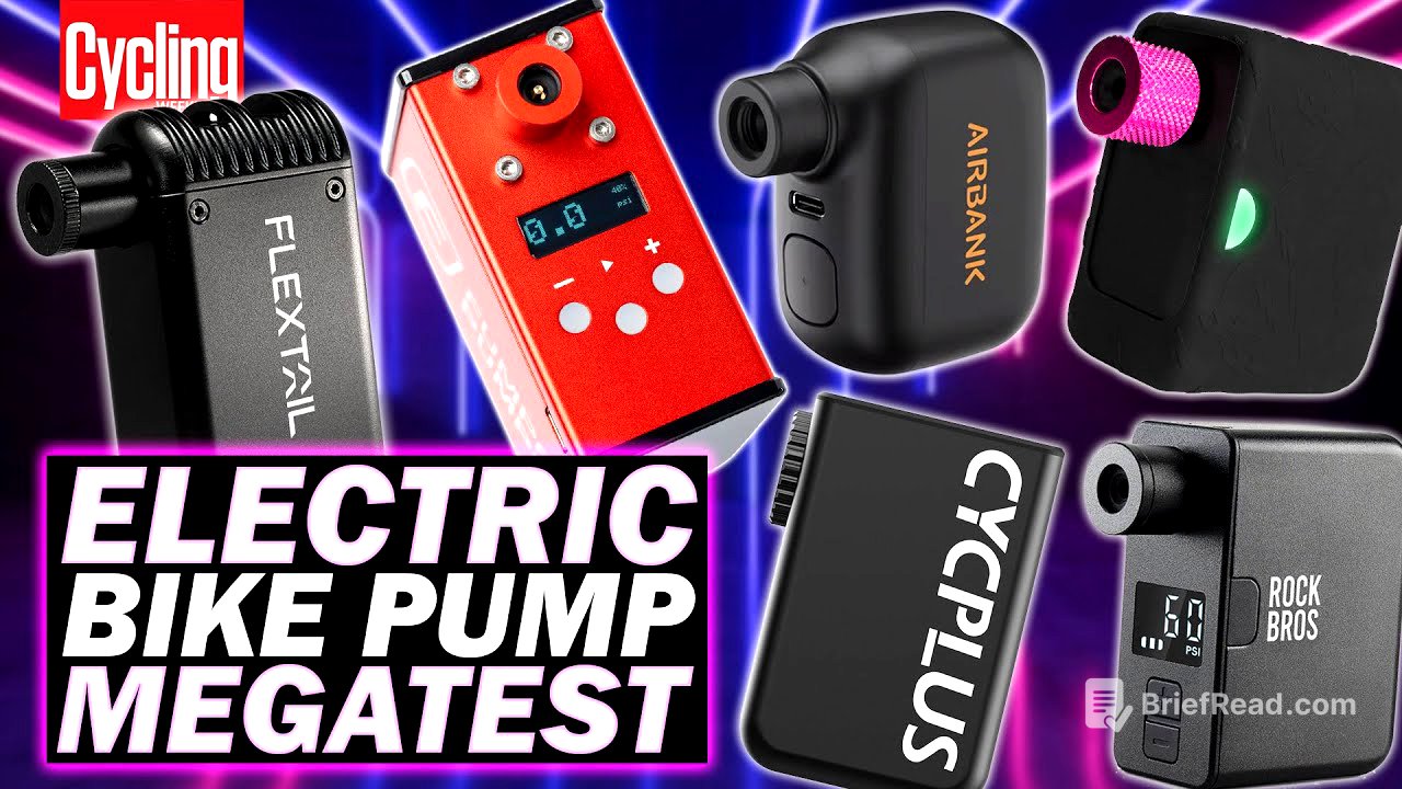 2025's Best Portable Electric Bike Pumps | The Ultimate Grouptest