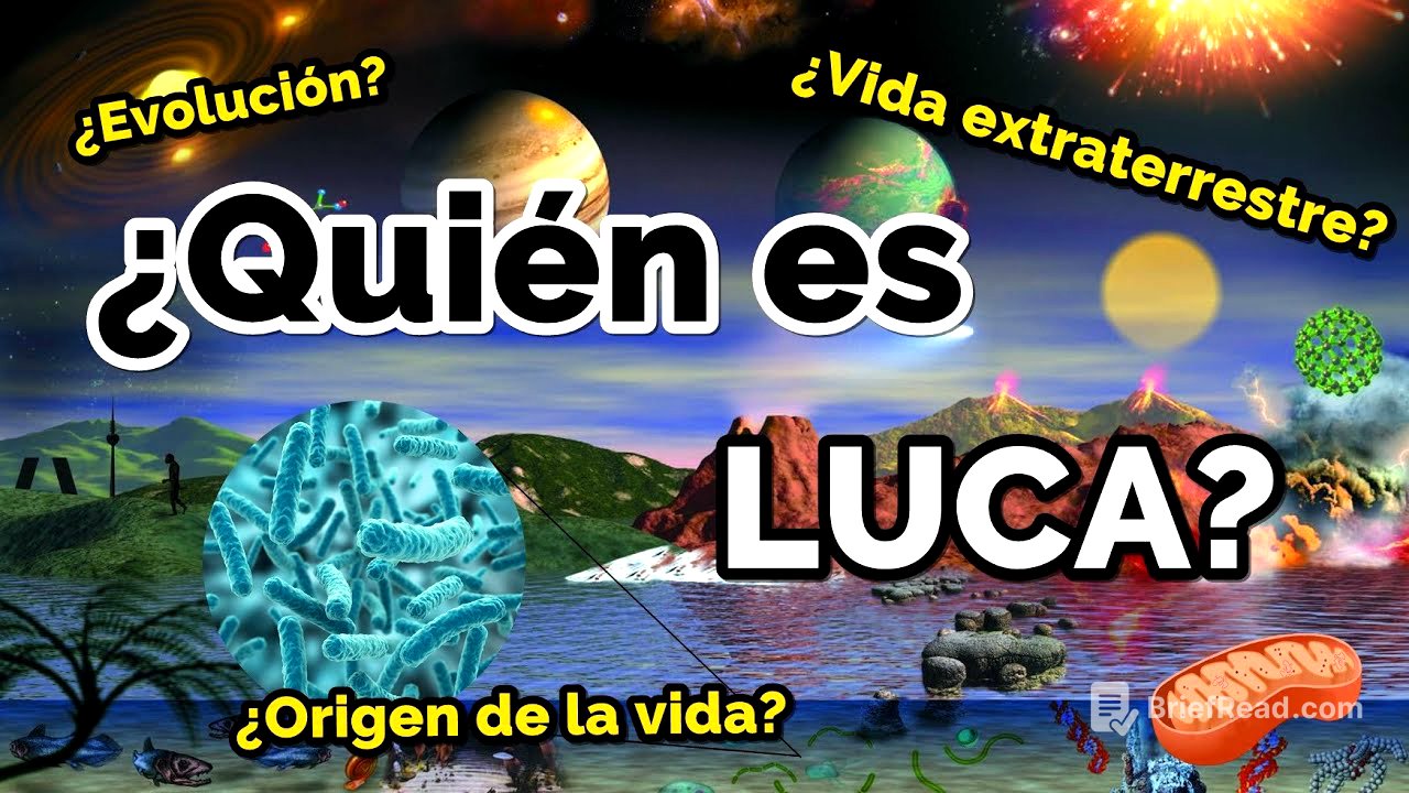 ¿Quién es LUCA? 🦠 La evolución de la vida