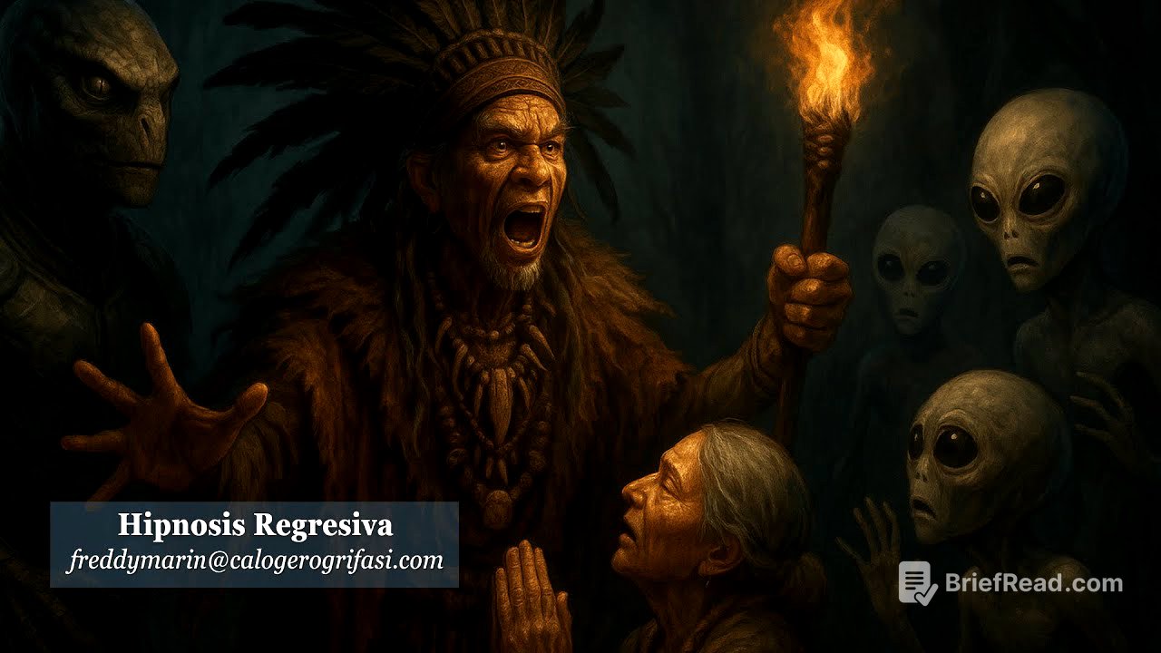 911-ES  Victor, el poder del chaman enfrentamiento reptilianos y grises - Freddy Marin Hipnosis