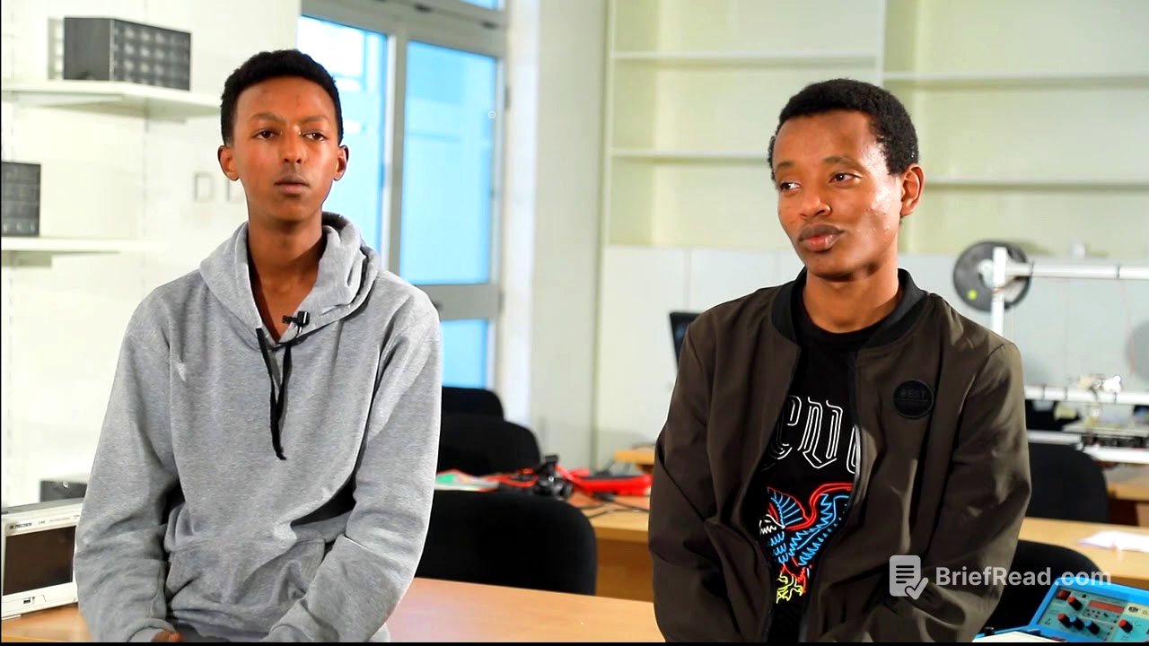 STEMpower Ethiopia, Episode 71  Obstacle Avoiding Car