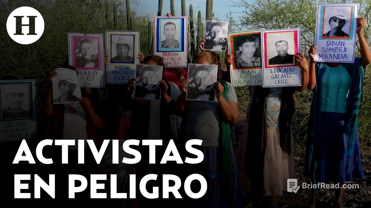 México, de los países con más asesinatos a ambientalistas; este fin de semana se reportaron 5 casos