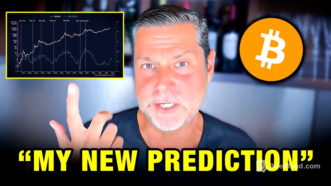 Raoul Pal - "THIS IS What' I'm Afraid Is Coming for Bitcoin & Crypto in 2025..." New Prediction