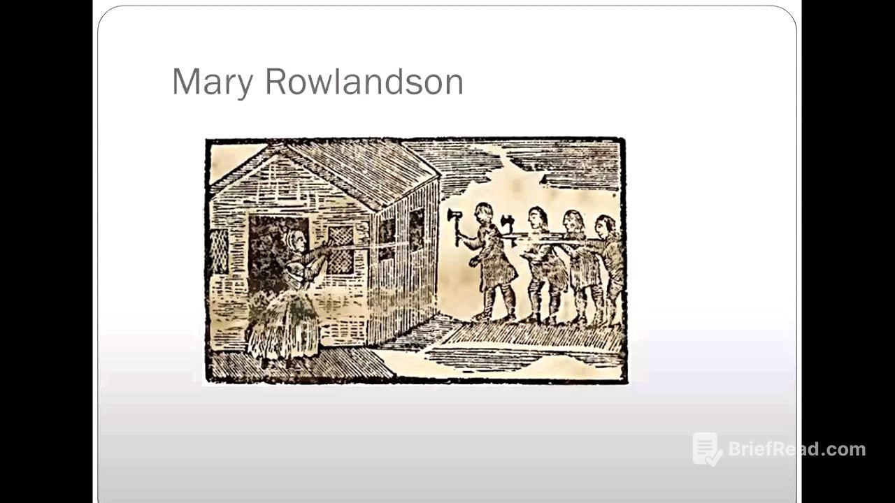 Mary Rowlandson Captivity Narrative