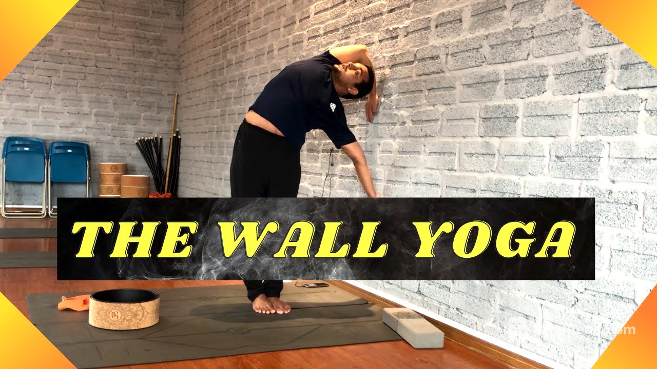 #50_MINUTE YOGA PRACTICE AT THE WALL FOR BETTER FLEXIBILITY & MOBILITY WITH MASTER SOURAV || KIOWS