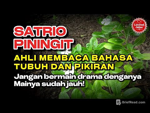 SATRIO PININGIT: Ahli membaca bahasa tubuh dan pikiran