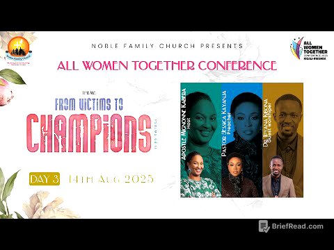 All Women Together 2025 (Day3) - “From Victims to Champions.Psalms 68:11” - Apostle Mignonne Kabera.
