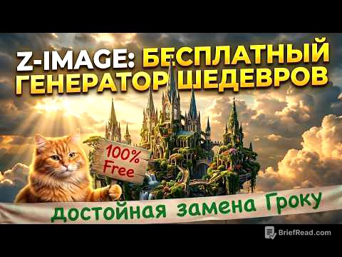 Бесплатный и быстрый генератор шедевров Z-Image 🔥 Запуск через Lightning AI без сложной установки