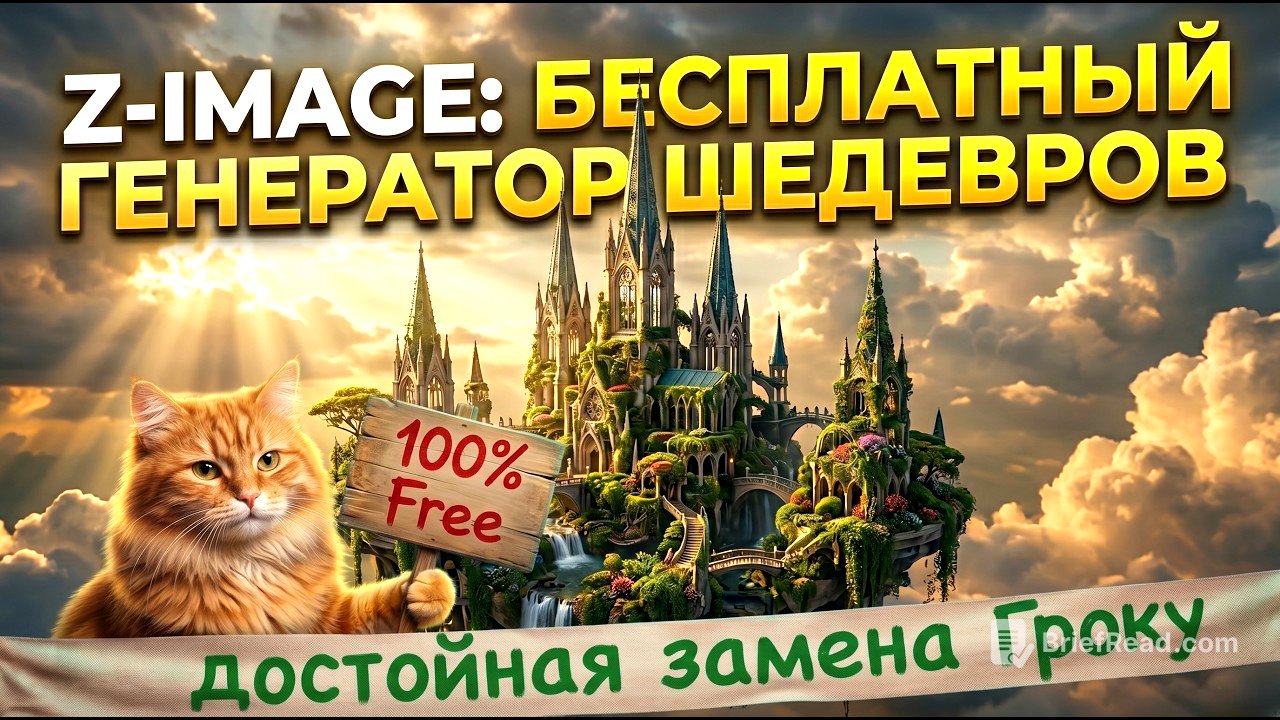 Бесплатный и быстрый генератор шедевров Z-Image 🔥 Запуск через Lightning AI без сложной установки