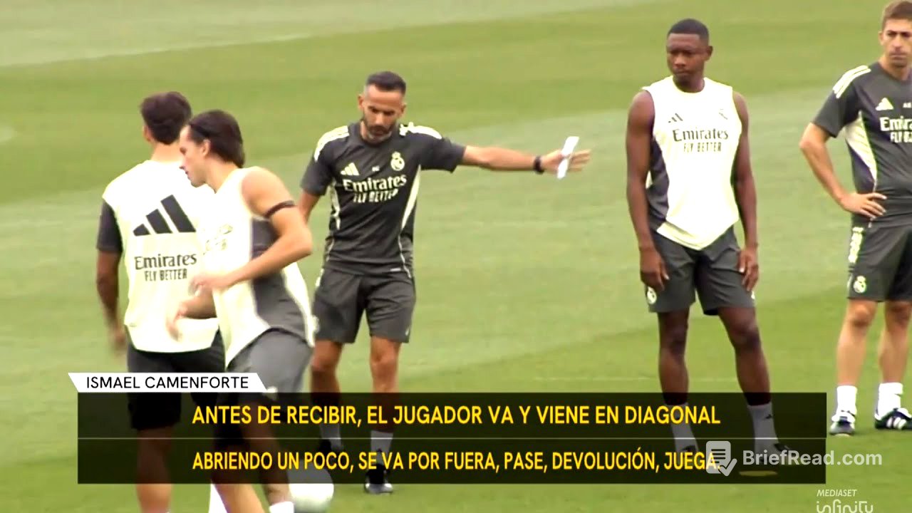 La intensidad en el entrenamiento del Real Madrid