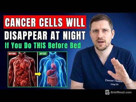 Cancer Cells Will DISAPPEAR at Night If You Do THIS Before Bed (Mitochondria Secret Revealed)