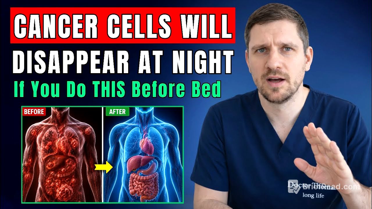 Cancer Cells Will DISAPPEAR at Night If You Do THIS Before Bed (Mitochondria Secret Revealed)