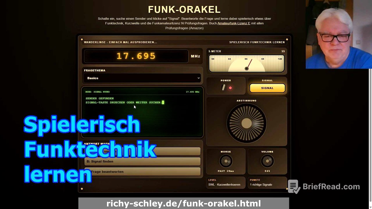 Funk-Orakel ► Kurzwelle und Funktechnik spielerisch lernen als Game. Lernen ohne Mühe, Anstrengung