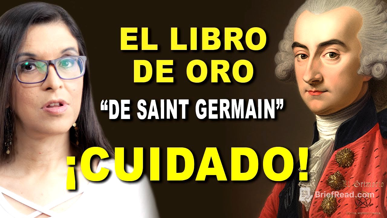 Esta es la verdad sobre el Libro de Oro de Saint Germain y el YO SOY