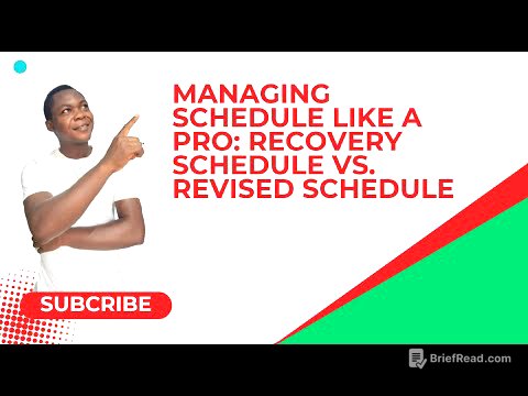 The #1 Scheduling Mistake You're Making with Recovery and Revised Schedules