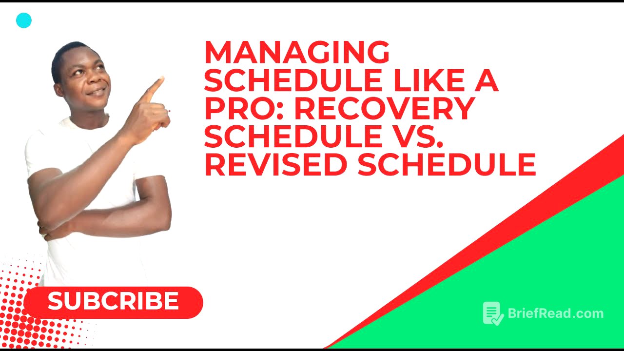 The #1 Scheduling Mistake You're Making with Recovery and Revised Schedules
