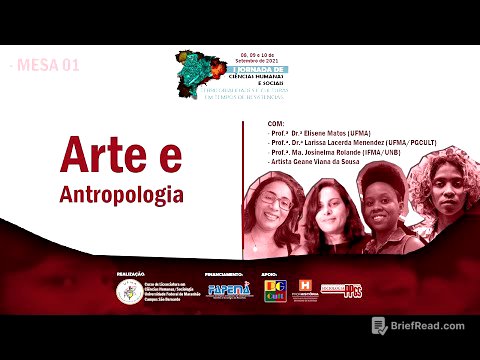 Mesa 01 - "Arte e Antropologia"
