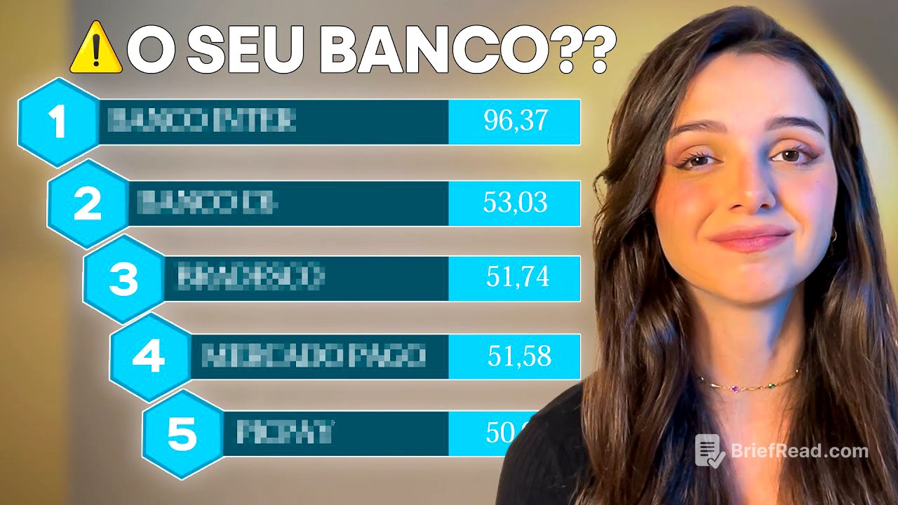 O Ranking da VERGONHA: Os PIORES Bancos do Brasil segundo o BANCO CENTRAL