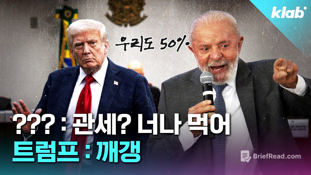 맞고만 있을 순 없지;; 관세에 들고 일어선 나라들 근황｜크랩