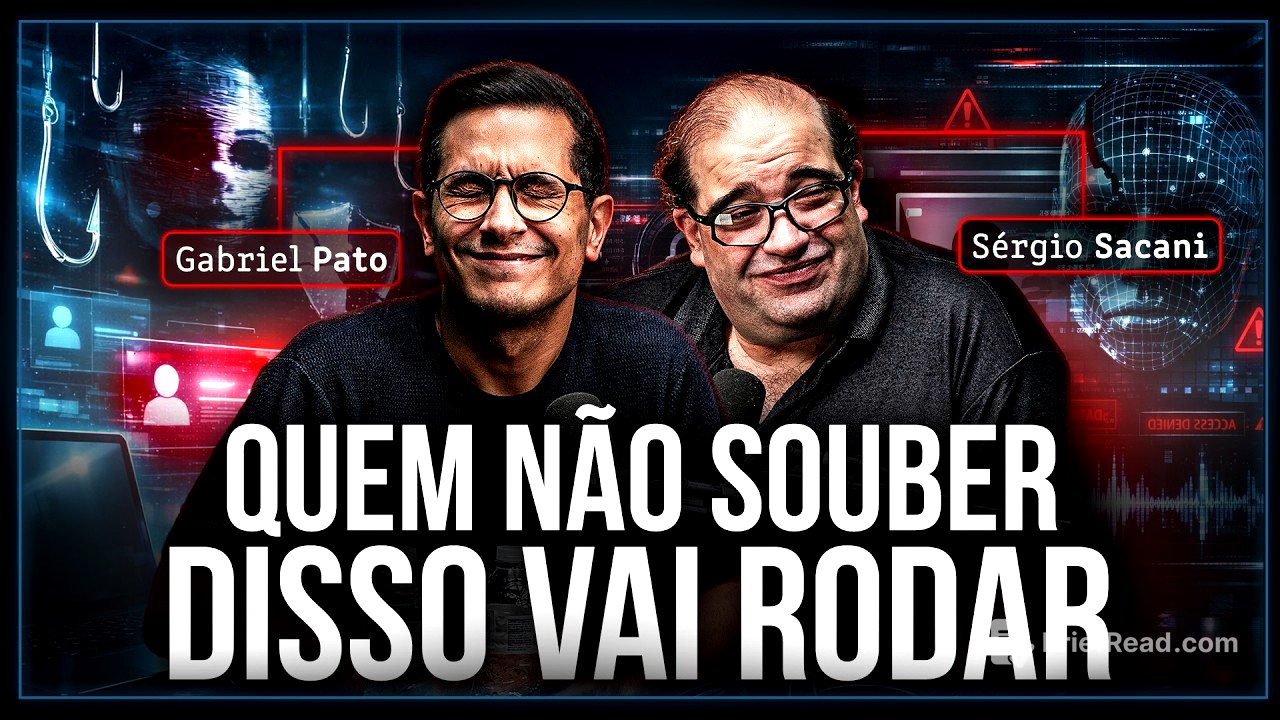 OS GOLPES COM INTELIGÊNCIA ARTIFICIAL QUE VÃO EXPLODIR EM 2026 (Gabriel Pato) | Além da Ciência #03