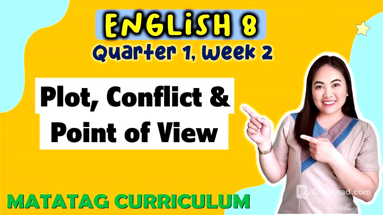 PLOT CONFLICT POV || AFRO-ASIAN LIT ||GRADE 8 || MATATAG || QUARTER 1 || WEEK 2