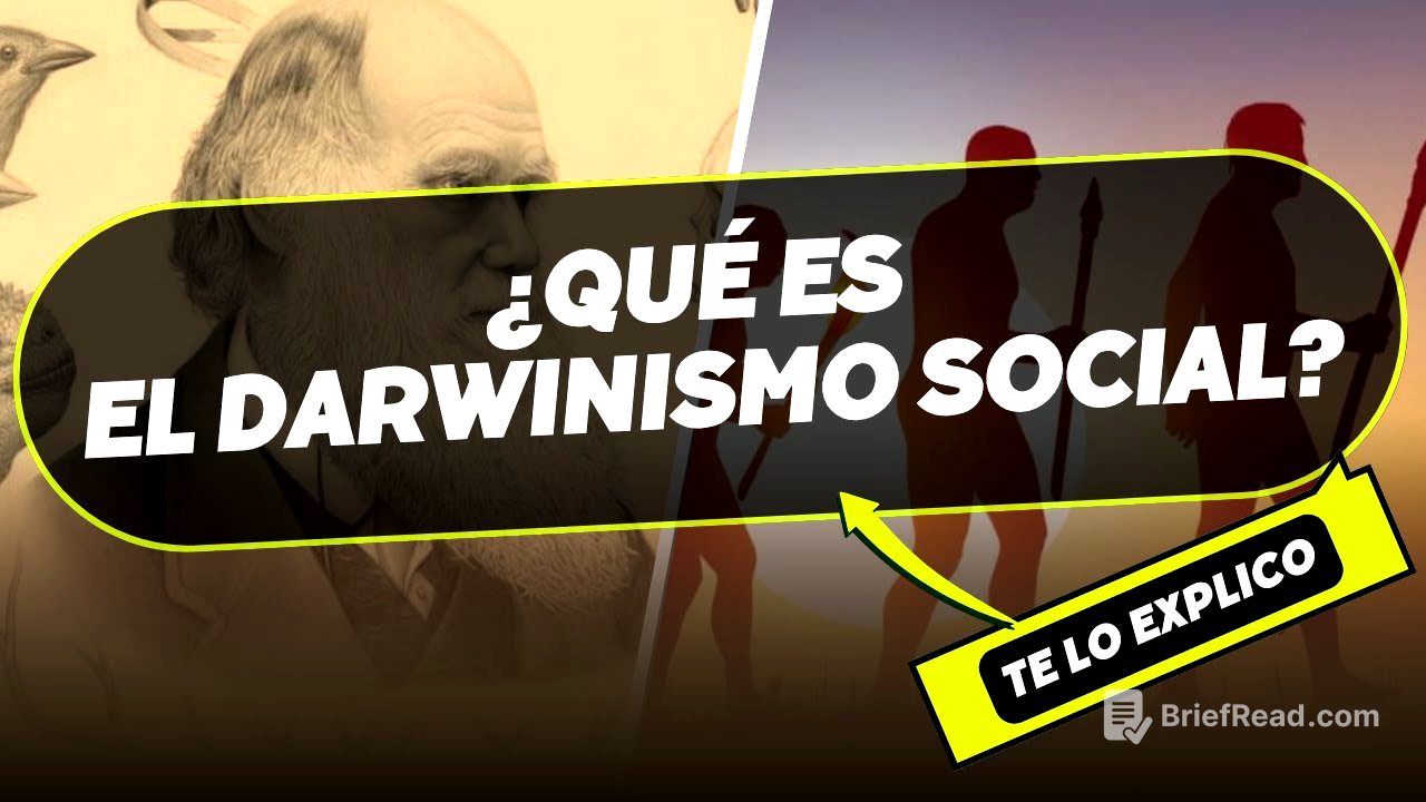 ¿QUE ES EL DARWINISMO SOCIAL? TEORIA DARWIN. en minutos